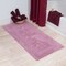 Hastings Home 100-percent Cotton Bathmat 24x60 Long Bathroom Runner, Reversible, Soft, Absorbent, Rug, Rose 644390WDG - alternate 1